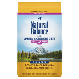 Grain Free Potato & Duck Small Breed Bites® Dry Dog Formula 4lb