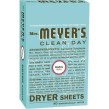 MRS. MEYER'S DRYER SHEETS