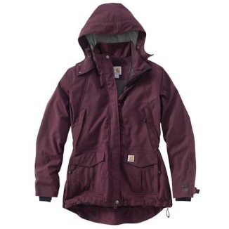 SHORELINE JACKET - DEEP WINE