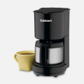4 CUP COFFEEMAKER WITH STAINLESS STEEL CARAFE BLACK