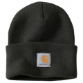 Acrylic Watch Hat Black