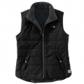 UTILITY SHERPA-LINED VEST - BLACK