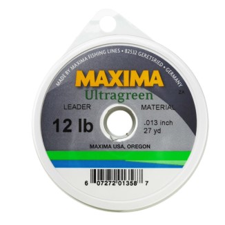 Maxima Ultragreen Leader Wheel 12lb 27yds