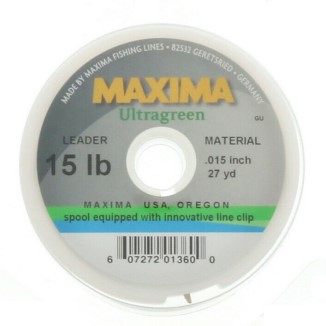 Maxima Ultragreen Leader Wheel 15lb 27yds