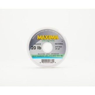 Maxima Ultragreen Leader Wheel 20lb 27yds