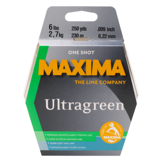 Maxima Ultragreen One Shot Monofilament 6lb 250yd