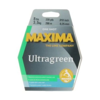 Maxima Ultragreen One Shot Monofilament 8lb 220yd
