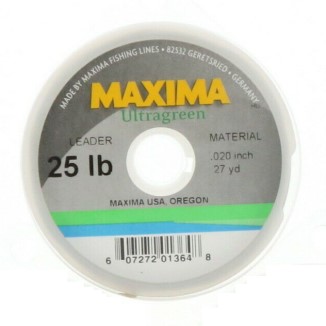 Maxima Ultragreen Leader Wheel 25lb 27yds