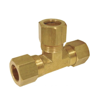 1/2"      BRASS COMP. TEE