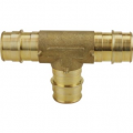 3/4" BRSS PEX A BARB TEE
