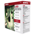 LIGHT STRING LED 24FT 12LT