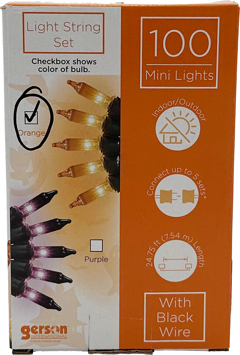 MINI BULB ORANGE 100UL