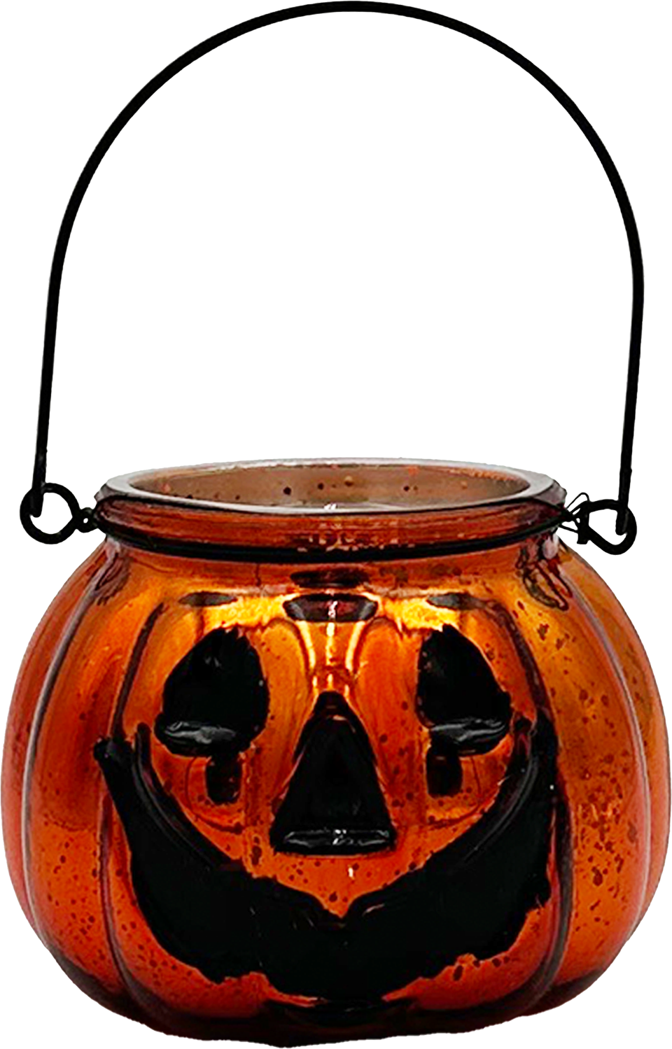 HALLOWEEN PUMPKIN JAR 3.9'