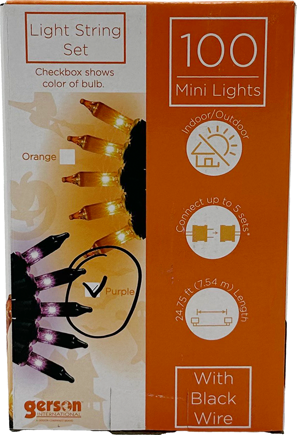 LIGHTS PURPLE INDOOR/OUTDOOR