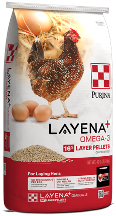 PURINA LAYENA W/OMEGA 3 40#